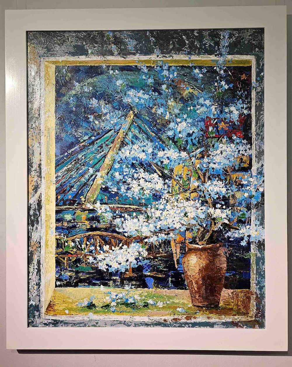 Nghệ sĩ Đà Nẵng kể chuyện quê hương qua triển lãm “Sắc màu đất Quảng” - ảnh 10