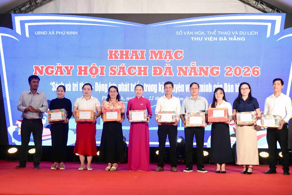 Khai mạc Ngày hội Sách Đà Nẵng 2026 tại Phú Ninh - ảnh 2