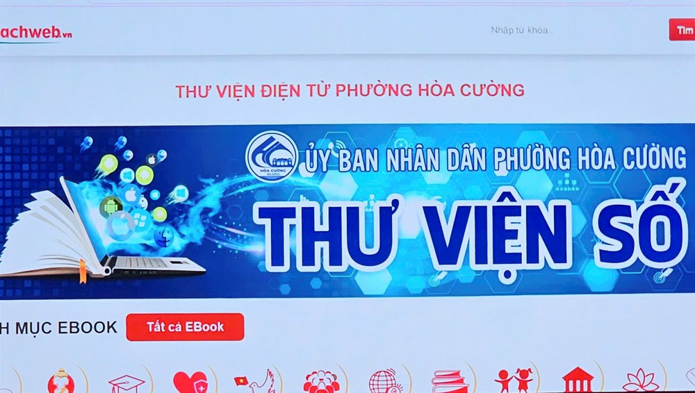 Đà Nẵng: Ra mắt Thư viện điện tử phường Hòa Cường - ảnh 2