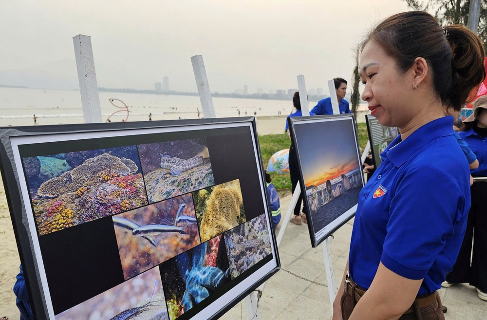 Lan tỏa thông điệp “giữ xanh biển Đà Nẵng” - ảnh 7