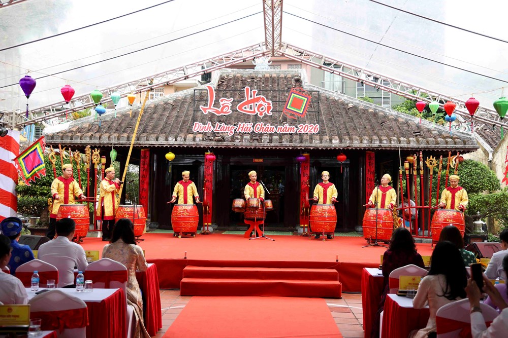 Lễ hội đình làng Hải Châu: Lan tỏa giá trị truyền thống giữa lòng đô thị - ảnh 1
