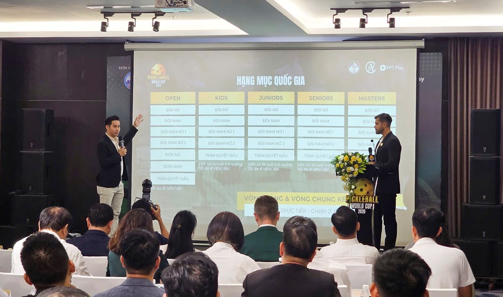 Đà Nẵng công bố đăng cai Pickleball World Cup 2026, quy tụ 4.000 VĐV từ hơn 80 quốc gia - ảnh 3
