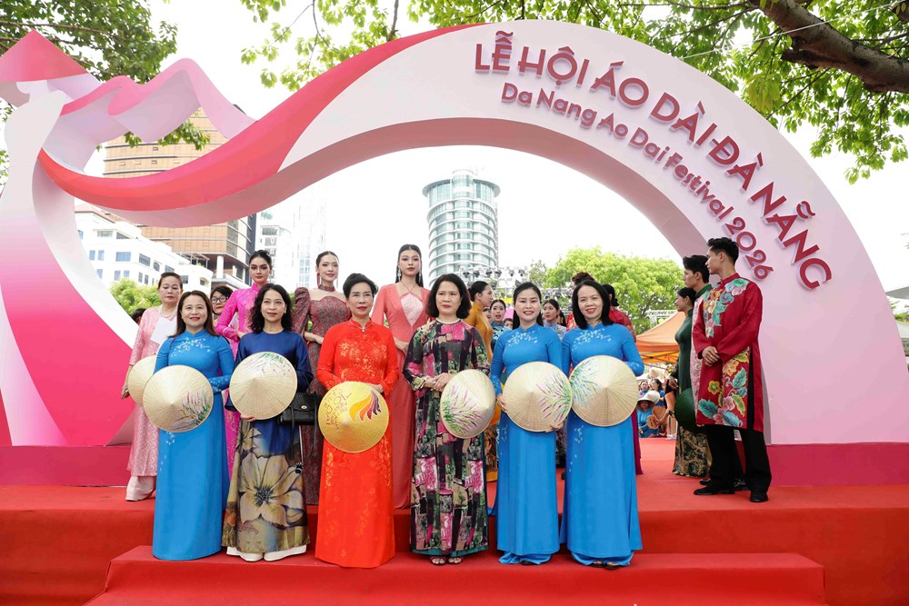 Đà Nẵng: Diễu hành áo dài quy mô lớn, lan tỏa vẻ đẹp Việt - ảnh 5