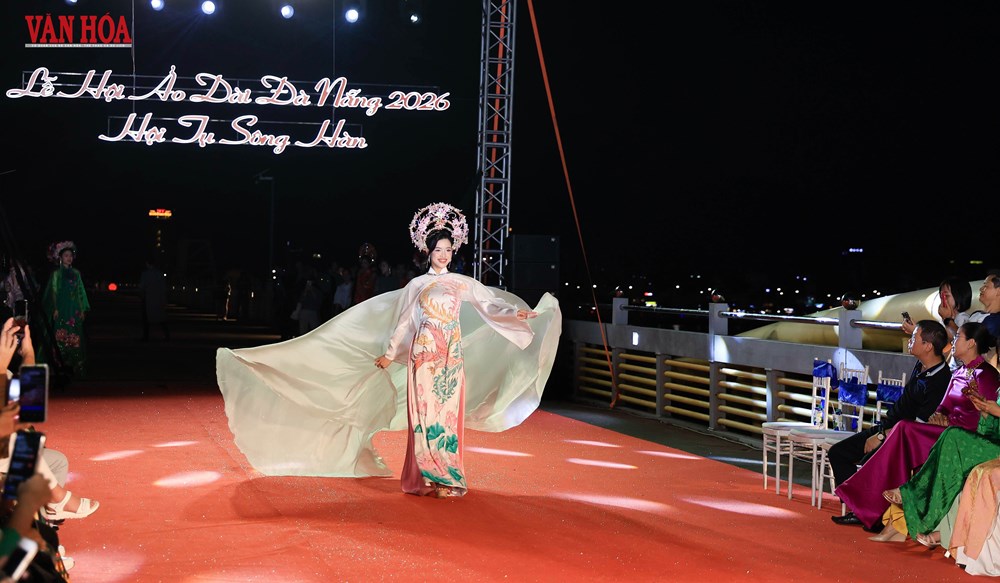 Khép lại Lễ hội Áo dài Đà Nẵng 2026 bằng “bản hòa ca” trên sông Hàn - ảnh 10