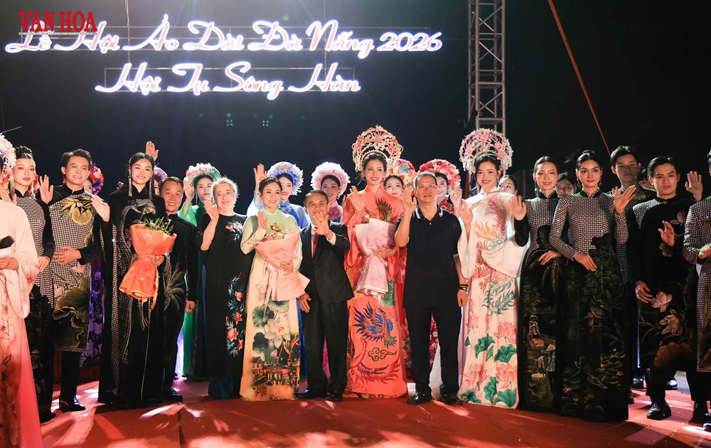 Khép lại Lễ hội Áo dài Đà Nẵng 2026 bằng “bản hòa ca” trên sông Hàn - ảnh 14