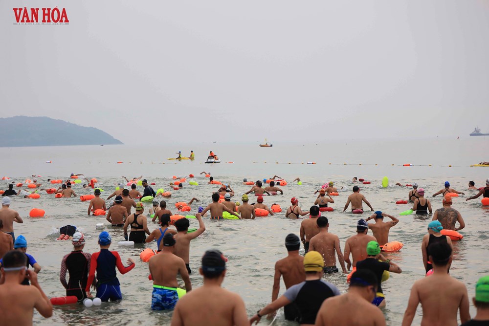 Gần 500 VĐV tranh tài Giải bơi biển “Vượt sóng mùa hè” Đà Nẵng 2026 - ảnh 2