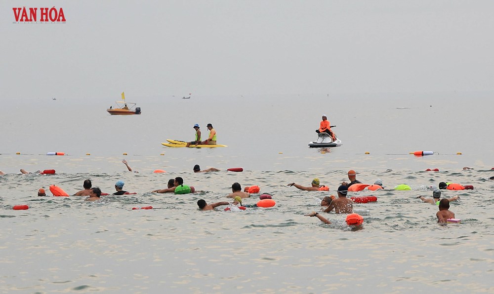 Gần 500 VĐV tranh tài Giải bơi biển “Vượt sóng mùa hè” Đà Nẵng 2026 - ảnh 4