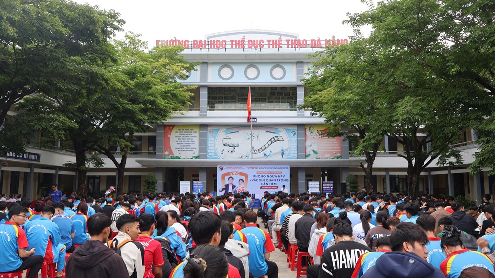 Trường Đại học TDTT Đà Nẵng đẩy mạnh giáo dục sức khỏe, phòng ngừa HPV cho sinh viên - ảnh 1
