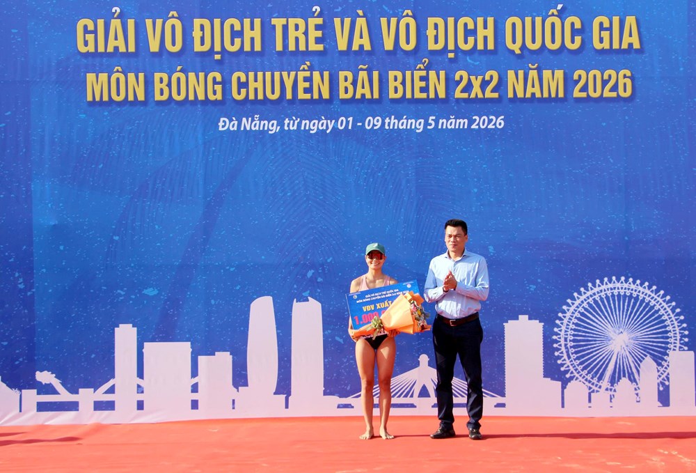 Khai mạc Giải vô địch trẻ và quốc gia bóng chuyền bãi biển 2x2 năm 2026  - ảnh 6