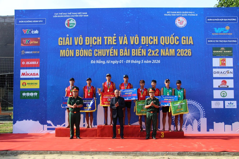 Khai mạc Giải vô địch trẻ và quốc gia bóng chuyền bãi biển 2x2 năm 2026  - ảnh 2