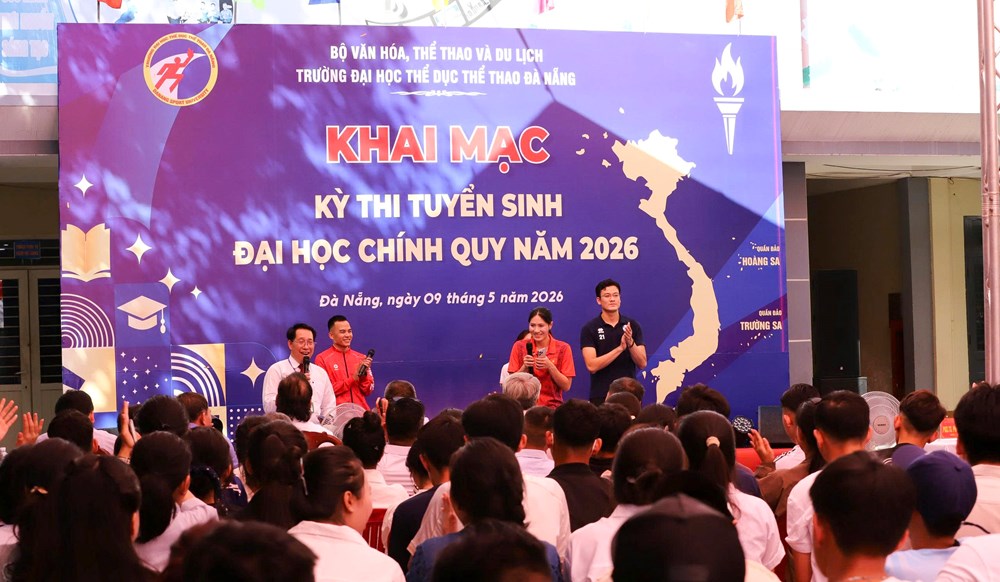 Trường Đại học TDTT Đà Nẵng khai mạc kỳ thi năng khiếu - Đại học chính quy năm 2026 - ảnh 5