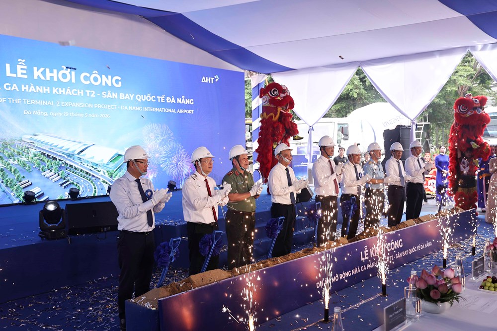 Khởi công mở rộng Nhà ga quốc tế Đà Nẵng theo kiến trúc “Cánh chim hải âu” - ảnh 1