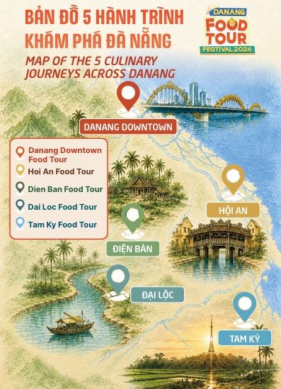 Ra mắt “Danang Food Tour 2026“: Hành trình khám phá văn hóa qua từng món ăn - ảnh 1