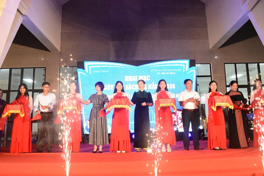 Ngày hội Sách Đà Nẵng 2026 lan tỏa văn hóa đọc đến vùng cao Trà My - ảnh 1