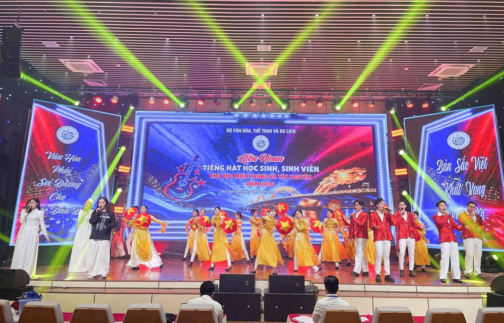 Tuổi trẻ miền Trung - Tây Nguyên hội tụ tại Liên hoan Tiếng hát học sinh, sinh viên 2026 - ảnh 4