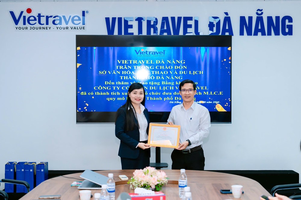 Đà Nẵng khen thưởng doanh nghiệp đưa gần 5.000 khách MICE đến thành phố - ảnh 1