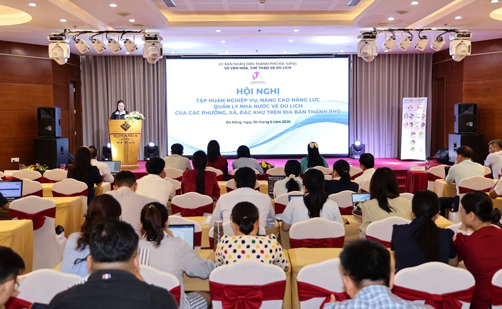Đà Nẵng tập huấn nâng cao năng lực quản lý nhà nước về du lịch cho chính quyền cơ sở - ảnh 1