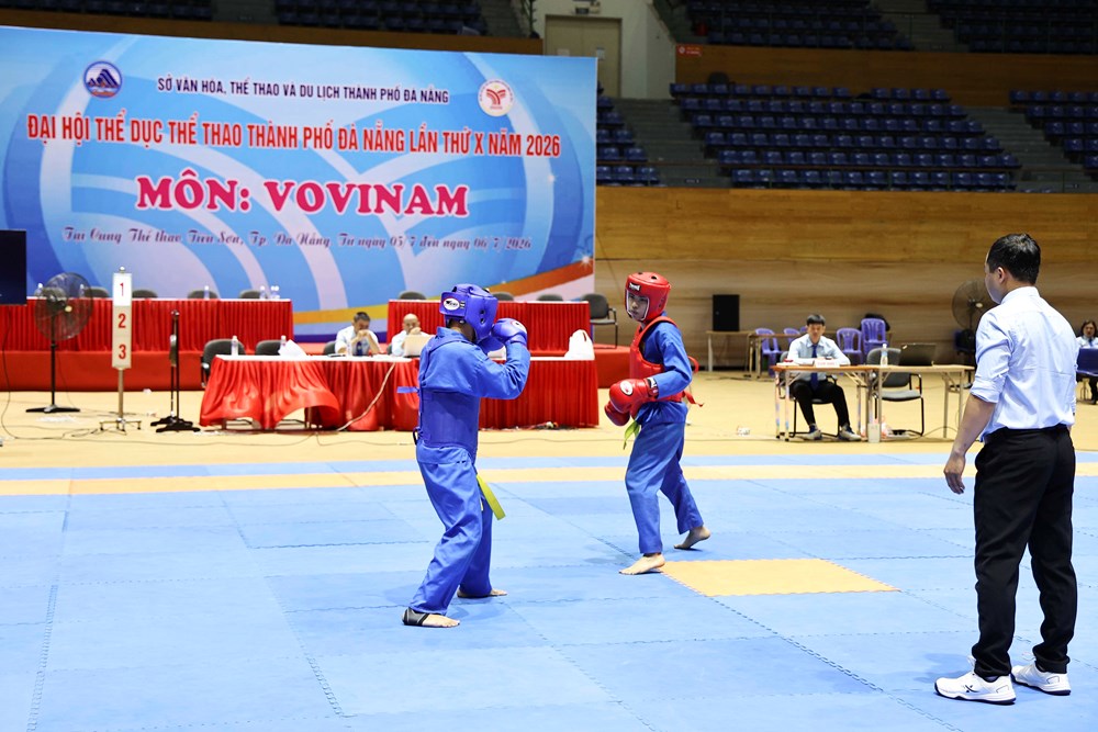 Khai mạc giải Vovinam Đại hội Thể dục thể thao TP. Đà Nẵng lần thứ X - ảnh 1