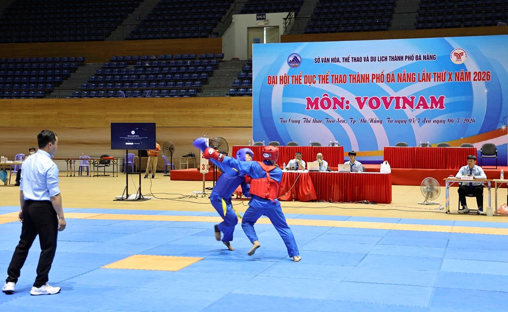 Khai mạc giải Vovinam Đại hội Thể dục thể thao TP. Đà Nẵng lần thứ X - ảnh 2