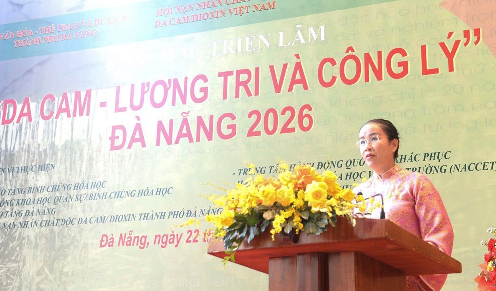 Khai mạc triển lãm “Da cam - Lương tri và Công lý” Đà Nẵng 2026 - ảnh 3
