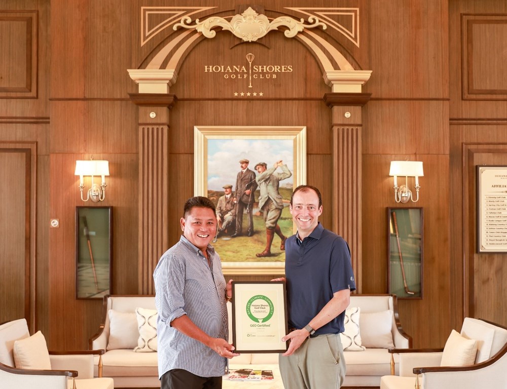 Sân golf tại Việt Nam đầu tiên trên thế giới đạt “cú đúp” chứng nhận GEO - ảnh 1