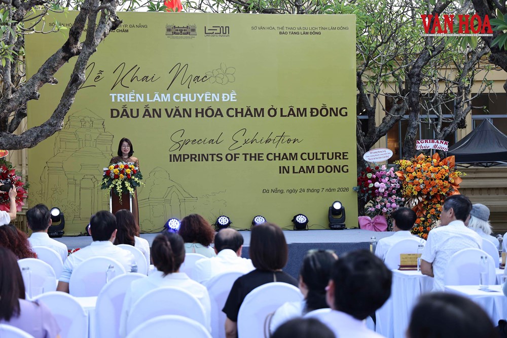 Khai mạc triển lãm chuyên đề “Dấu ấn văn hóa Chăm ở Lâm Đồng” - ảnh 1