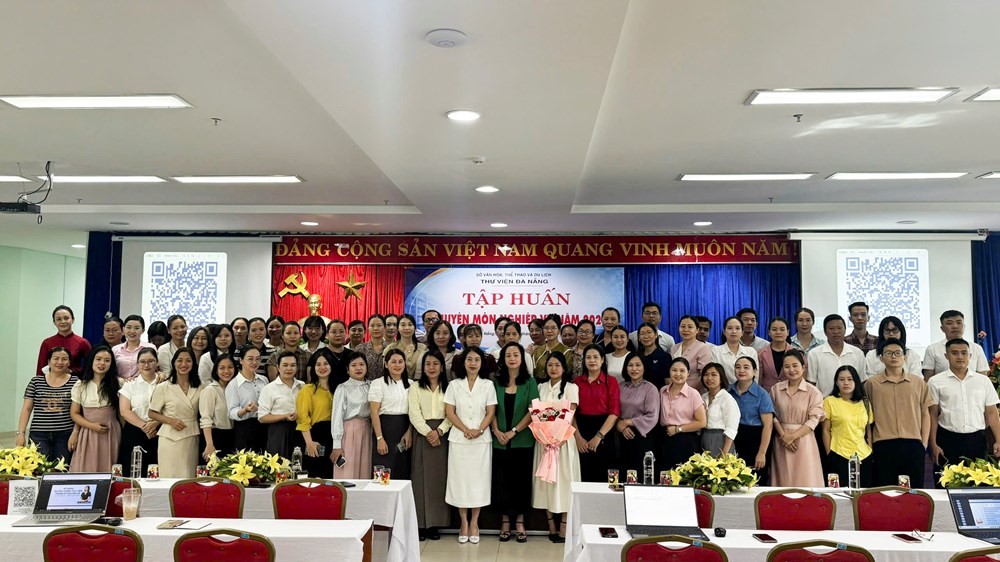 Đà Nẵng tập huấn nghiệp vụ, nâng cao năng lực đội ngũ làm công tác thư viện - ảnh 1