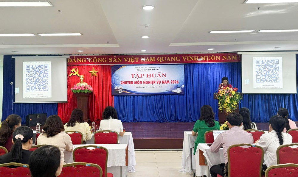 Đà Nẵng tập huấn nghiệp vụ, nâng cao năng lực đội ngũ làm công tác thư viện - ảnh 2