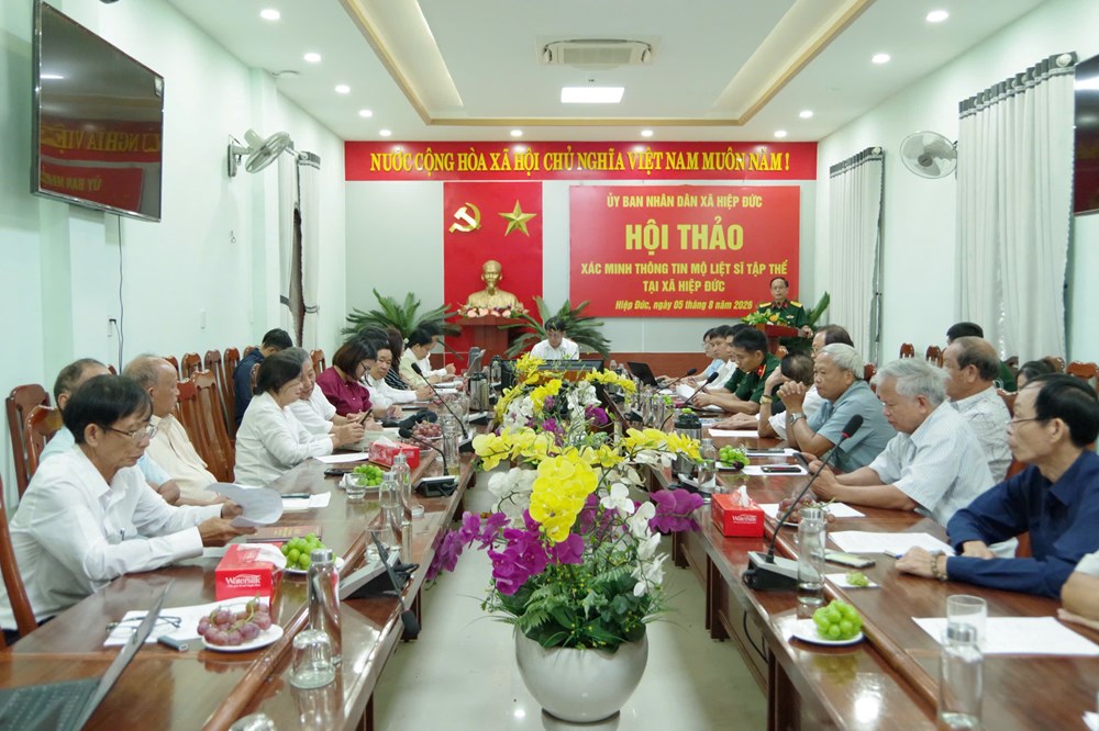 Hội thảo xác minh 17 hài cốt nghi mộ liệt sĩ tập thể ở Đà Nẵng - ảnh 1