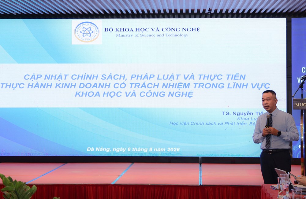 Thúc đẩy thực hành kinh doanh có trách nhiệm trong lĩnh vực khoa học và công nghệ - ảnh 3