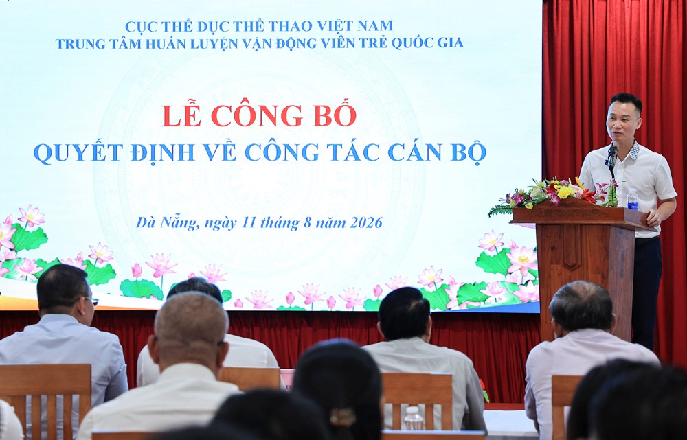 Trung tâm Huấn luyện VĐV trẻ quốc gia có tân Giám đốc - ảnh 4