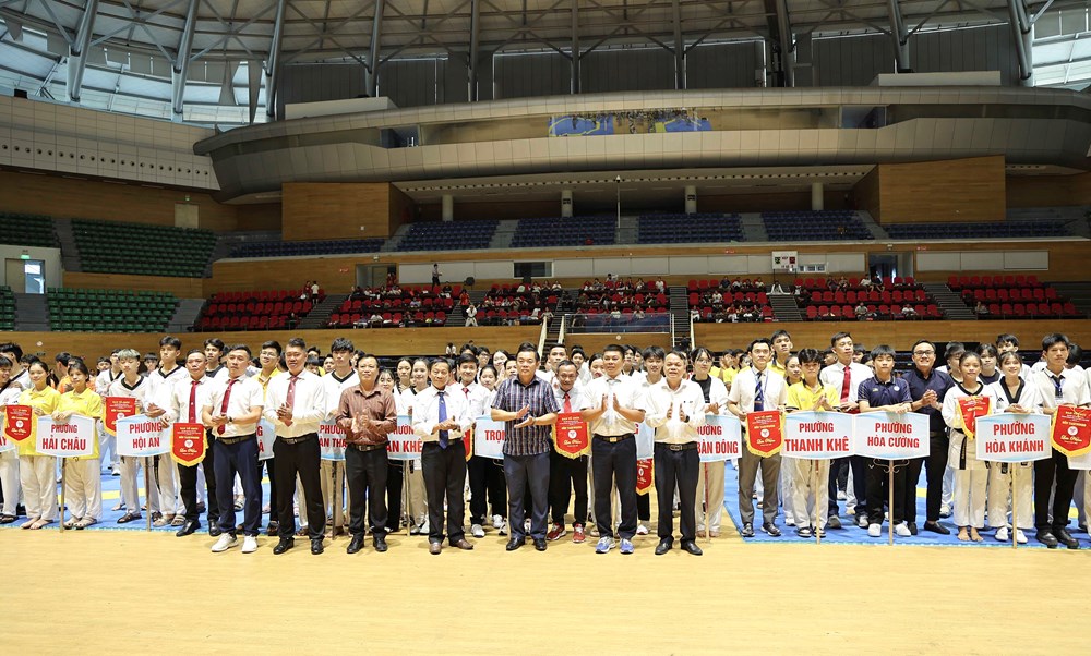 190 VĐV tranh tài tại Giải Taekwondo Đại hội TDTT TP. Đà Nẵng lần thứ X - ảnh 1