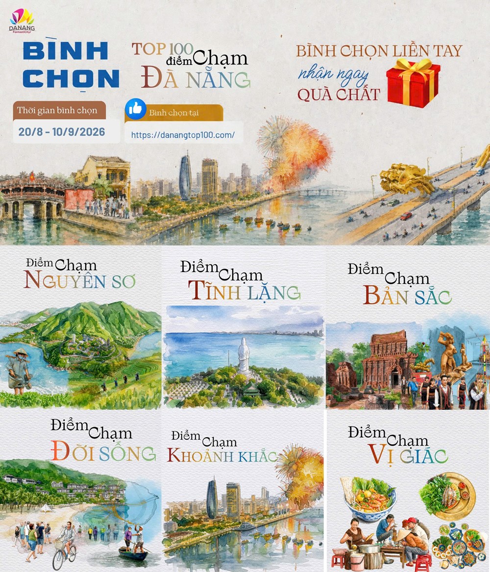 Chính thức mở bình chọn “Top 100 điểm chạm Đà Nẵng” - ảnh 2