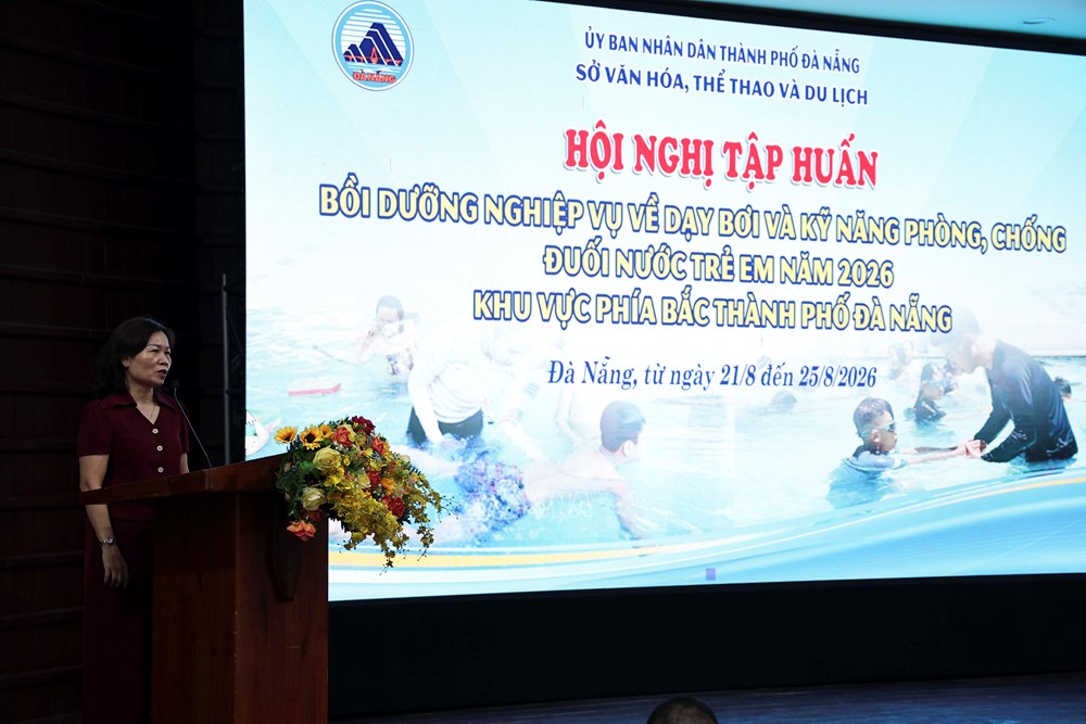Đà Nẵng nâng cao kỹ năng dạy bơi, phòng chống đuối nước cho trẻ em - ảnh 3