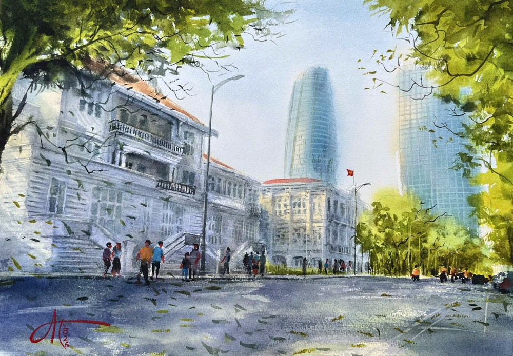 Đà Nẵng qua những nét ký họa đô thị - ảnh 4