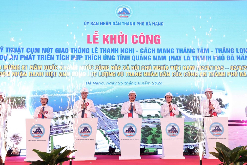 Đà Nẵng khởi công hai dự án hạ tầng hơn 4.293 tỉ đồng - ảnh 2