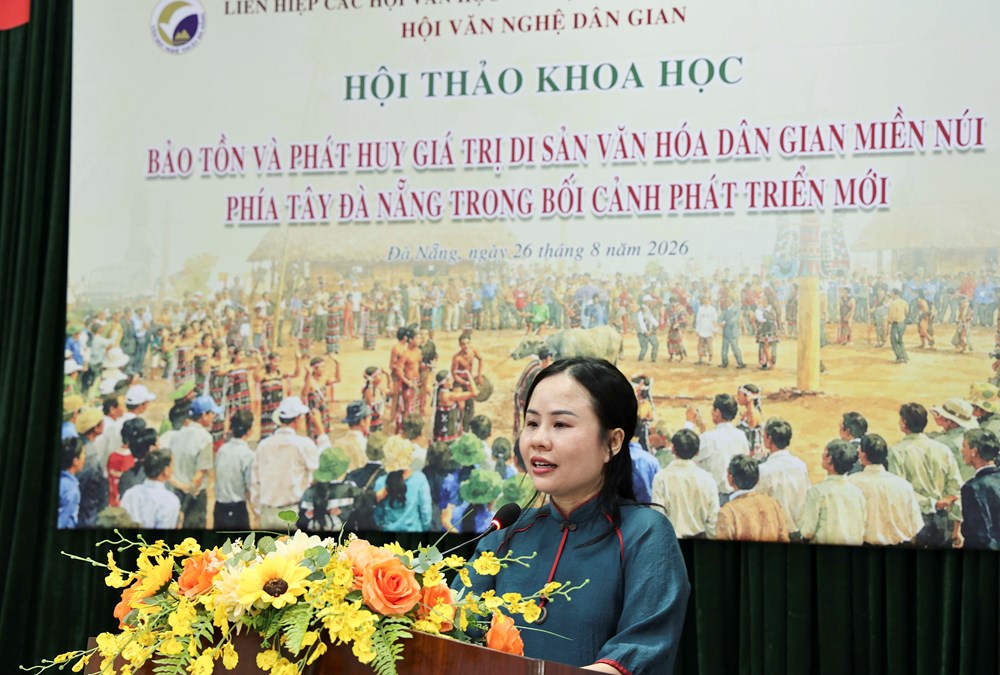 Bảo tồn di sản văn hóa dân gian miền núi phía Tây Đà Nẵng trong không gian phát triển mới - ảnh 2