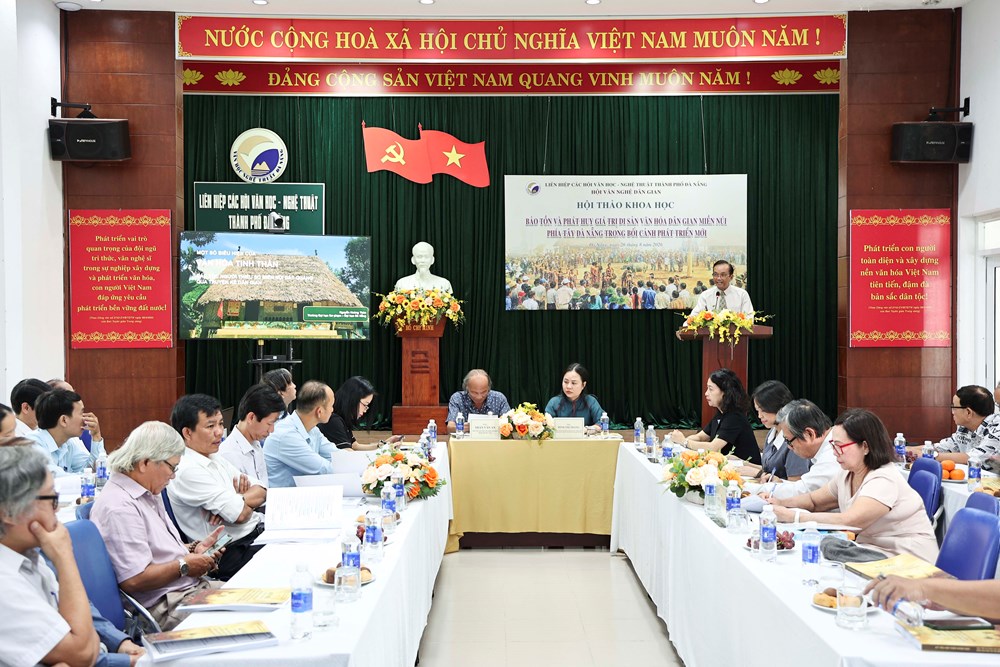 Bảo tồn di sản văn hóa dân gian miền núi phía Tây Đà Nẵng trong không gian phát triển mới - ảnh 5