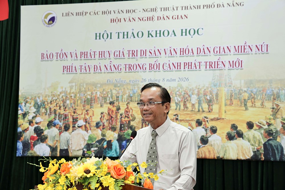 Bảo tồn di sản văn hóa dân gian miền núi phía Tây Đà Nẵng trong không gian phát triển mới - ảnh 6