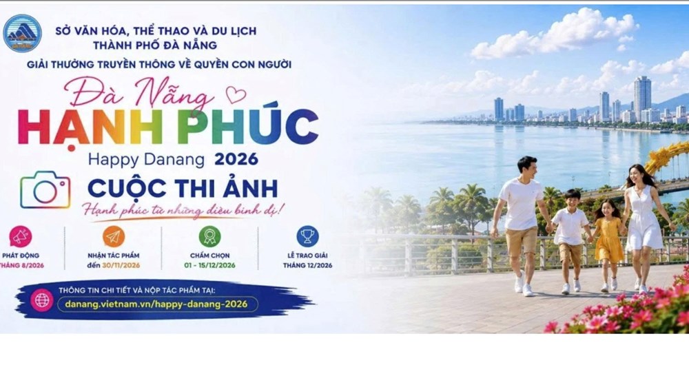 Phát động Giải thưởng “Đà Nẵng hạnh phúc - Happy Danang 2026” - ảnh 1