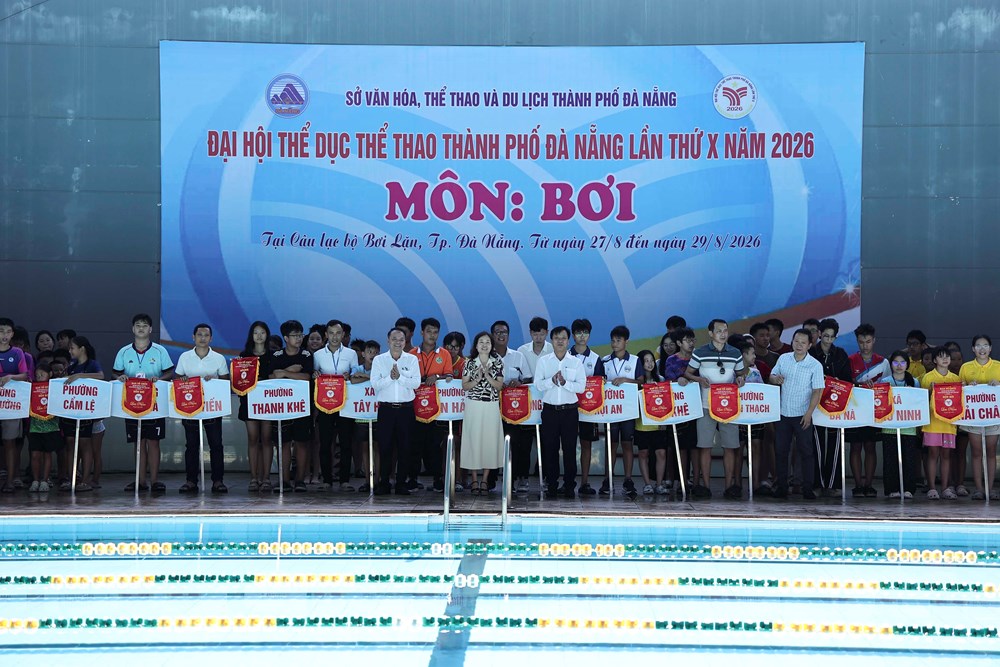 Đà Nẵng khai mạc Giải Bơi Đại hội Thể dục thể thao lần thứ X - ảnh 1