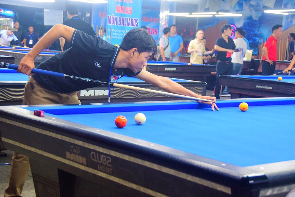 129 VĐV tranh tài tại Giải Billiards Đại hội TDTT TP. Đà Nẵng lần thứ X - ảnh 2