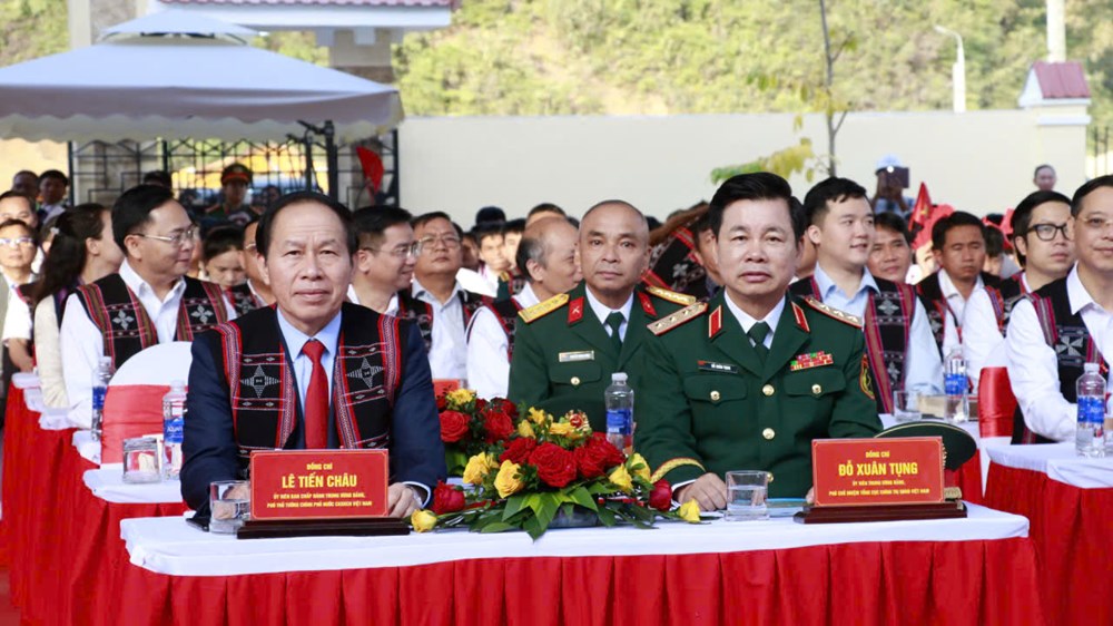 Khánh thành trường nội trú liên cấp tại vùng biên Tây Giang - ảnh 2