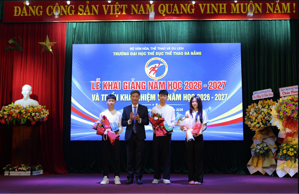 Trường Đại học Thể dục thể thao Đà Nẵng khai giảng năm học 2026 - 2027 - ảnh 2