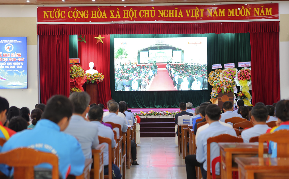 Trường Đại học Thể dục thể thao Đà Nẵng khai giảng năm học 2026 - 2027 - ảnh 1