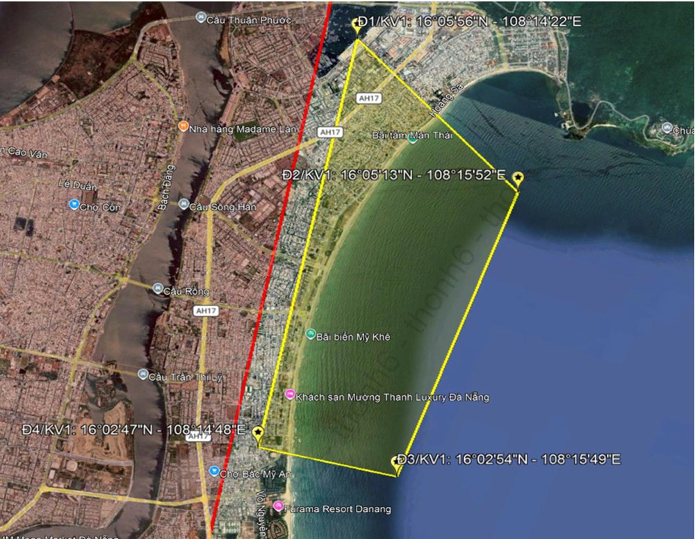 Đà Nẵng thiết lập 4 khu vực vùng trời cho phương tiện bay - ảnh 1