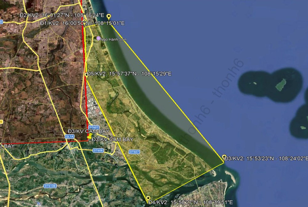 Đà Nẵng thiết lập 4 khu vực vùng trời cho phương tiện bay - ảnh 3