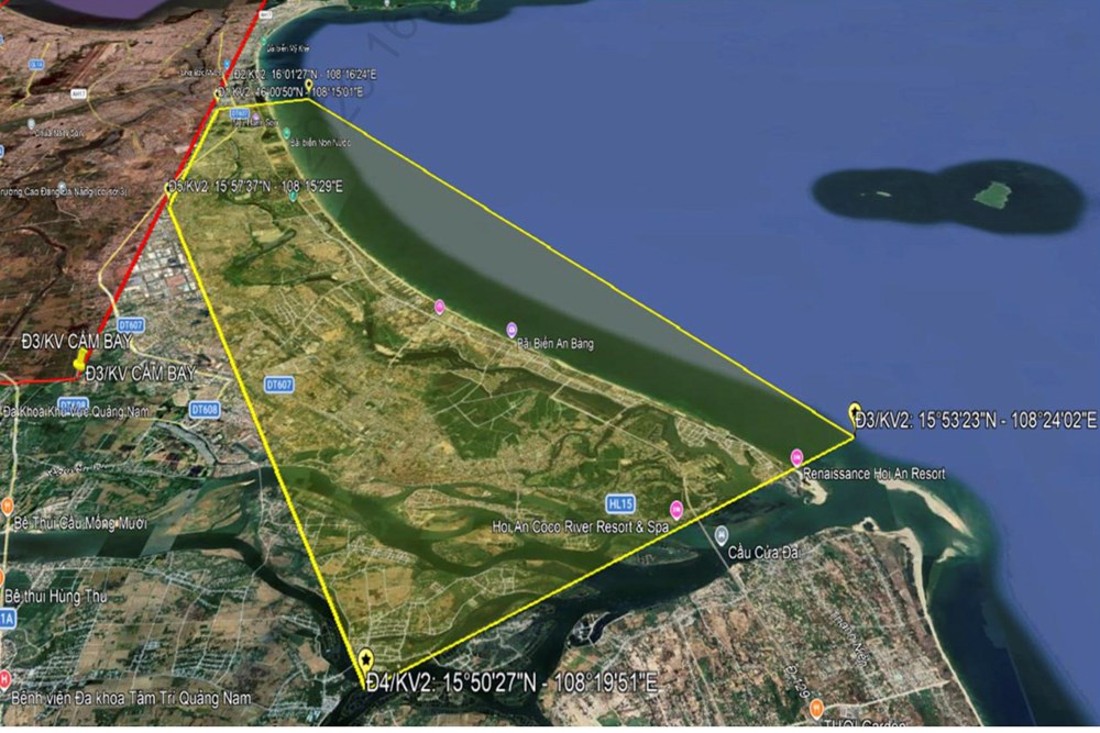 Đà Nẵng thiết lập 4 khu vực vùng trời cho phương tiện bay - ảnh 4