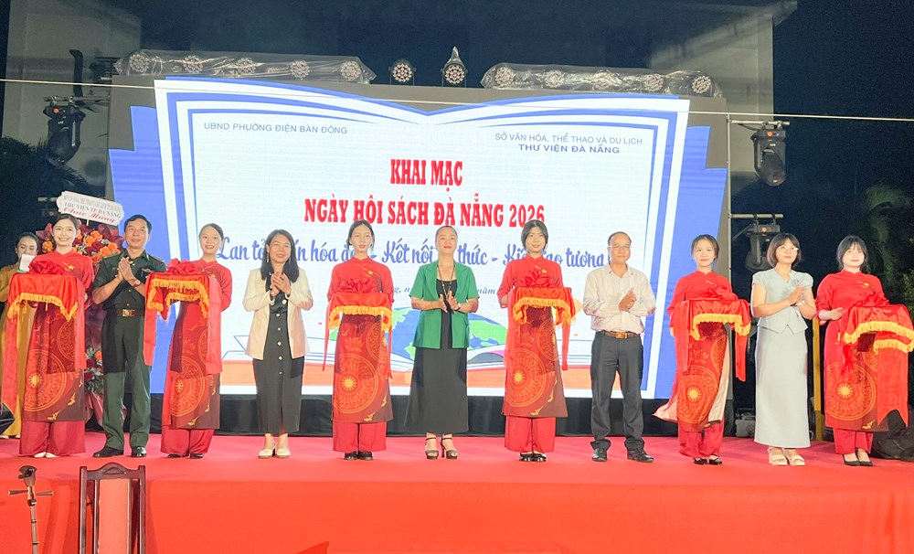 Ngày hội Sách Đà Nẵng 2026: Lan tỏa văn hóa đọc, kết nối tri thức - ảnh 1