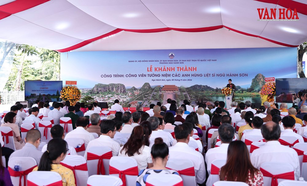 Khánh thành Công viên tưởng niệm các Anh hùng liệt sĩ Ngũ Hành Sơn - ảnh 1